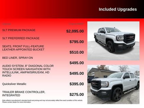 Used 2016 GMC Sierra 1500 SLT w/ SLT Premium Package image 6