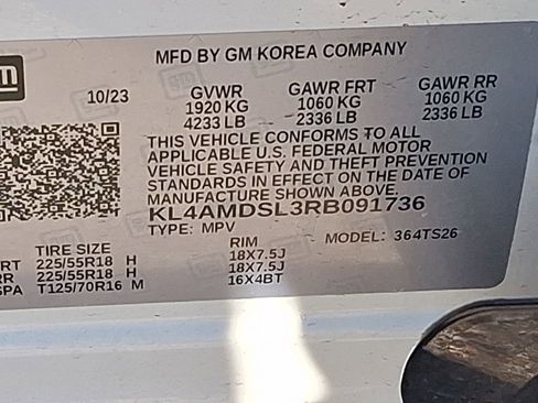 Certified 2024 Buick Encore GX Sport Touring w/ Comfort Package image 20