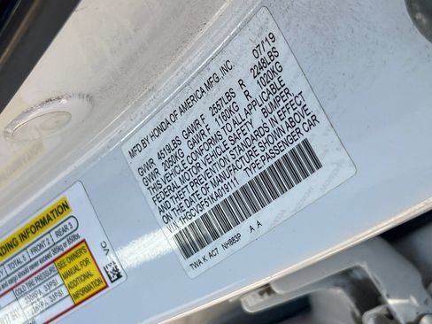 Used 2019 Honda Accord EX-L image 39