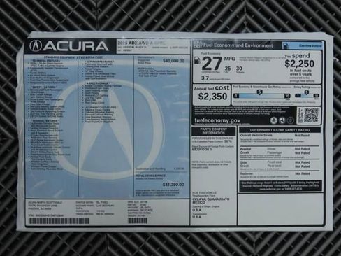 Used 2025 Acura ADX A-Spec image 10