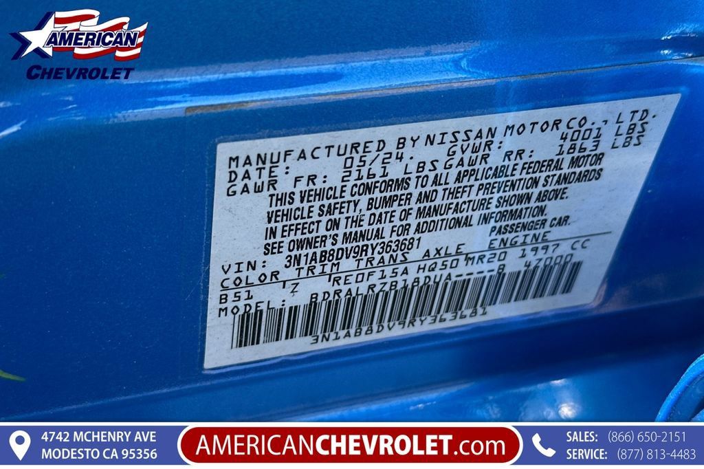 Used 2024 Nissan Sentra SR FWD image 40