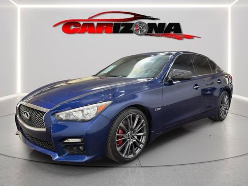 Used 2017 INFINITI Q50 Red Sport 400 image 4