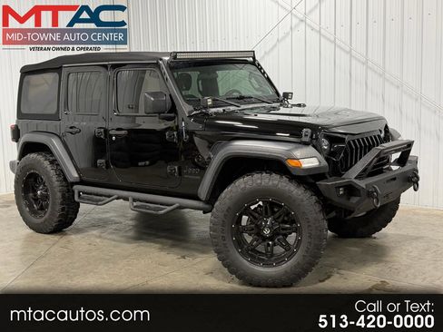 Used 2021 Jeep Wrangler Unlimited Willys image 1