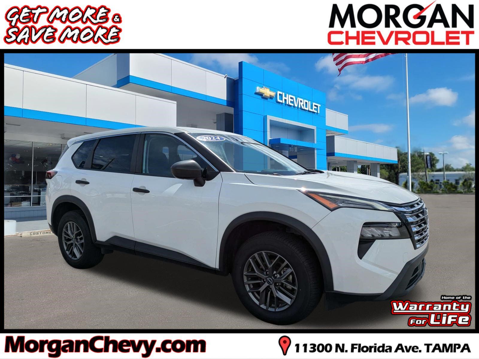 Used 2024 Nissan Rogue S FWD image 1