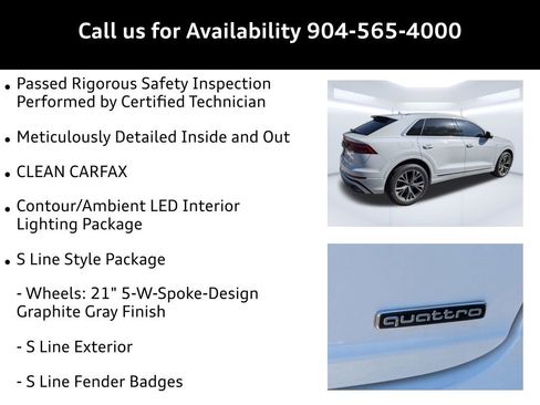 Certified 2023 Audi Q8 Premium Plus w/ Premium Plus Package AWD/4WD image 9
