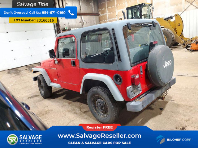 Used 1998 Jeep Wrangler SE AWD/4WD image 3