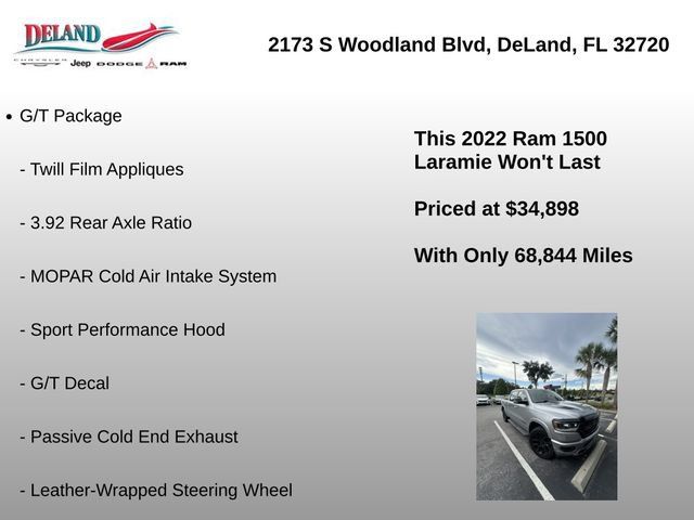 Used 2022 RAM 1500 Laramie RWD image 16