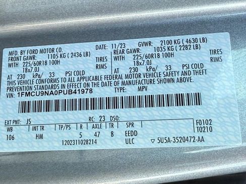 Used 2023 Ford Escape ST-Line Select w/ Tech Pack #1 image 24