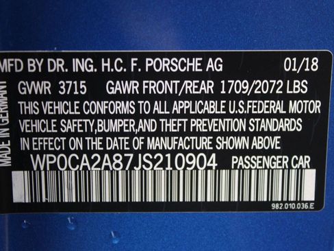 Used 2018 Porsche 718 Boxster image 17