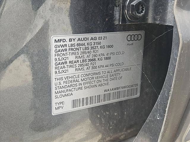 Used 2021 Audi SQ7 Premium Plus w/ Executive Package AWD/4WD image 22