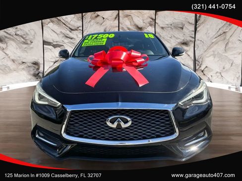 Used 2018 INFINITI Q60 3.0t Luxe w/ Sensory Package 3.0T Luxe image 2