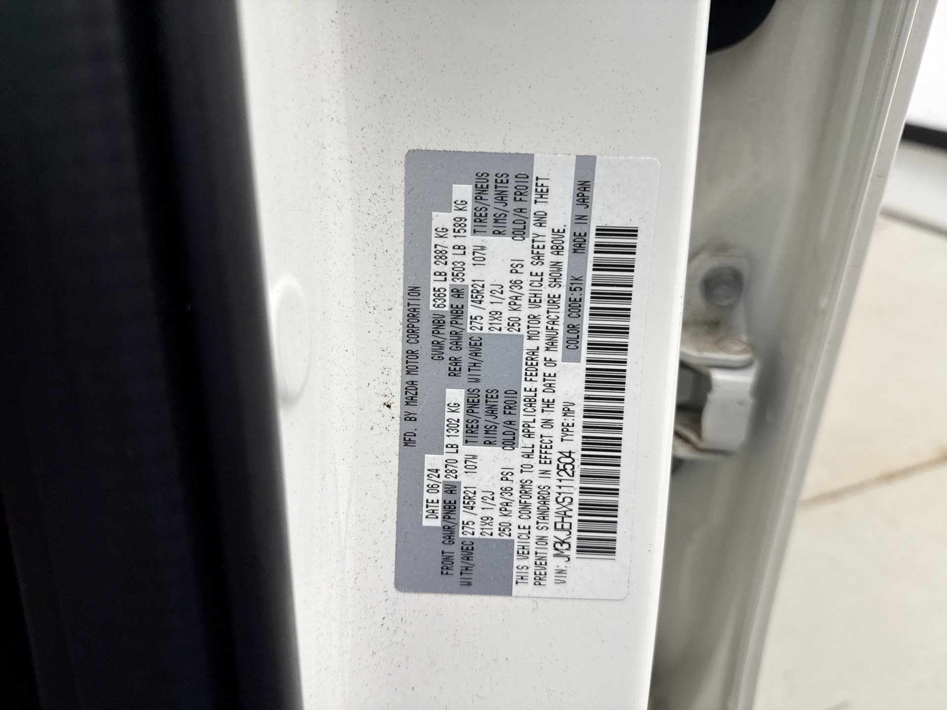 Used 2025 MAZDA CX-70 Plug-In Hybrid w/ Premium Plus AWD/4WD image 21