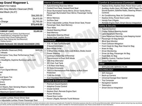 New 2026 Jeep Grand Wagoneer L w/ Premium Group I image 2