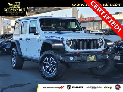 Certified 2024 Jeep Wrangler Unlimited Rubicon
