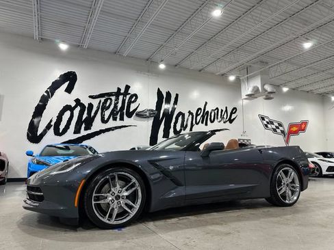 Used 2014 Chevrolet Corvette Stingray Convertible w/ 3LT Preferred Equipment Group RWD image 1