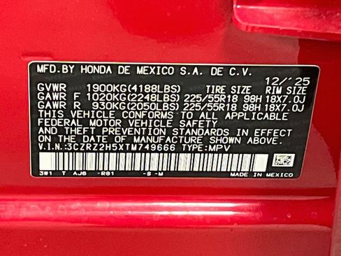 Used 2026 Honda HR-V Sport image 30