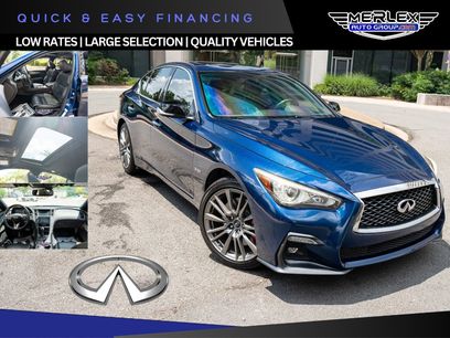Used 2018 INFINITI Q50 Red Sport 400