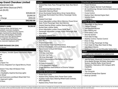 Used 2015 Jeep Grand Cherokee Limited w/ Luxury Group II image 1