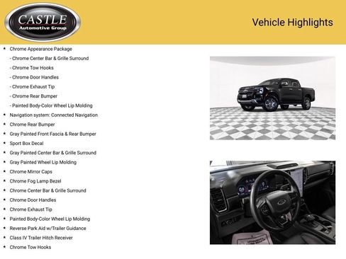 Used 2024 Ford Ranger Lariat w/ Advanced Towing Package AWD/4WD image 8
