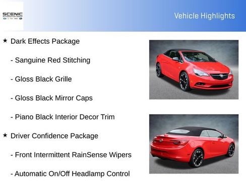 Used 2018 Buick Cascada Sport Touring w/ Dark Effects Package FWD image 10