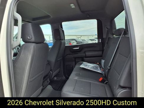 New 2026 Chevrolet Silverado 2500 Custom w/ Custom Value Package AWD/4WD image 9