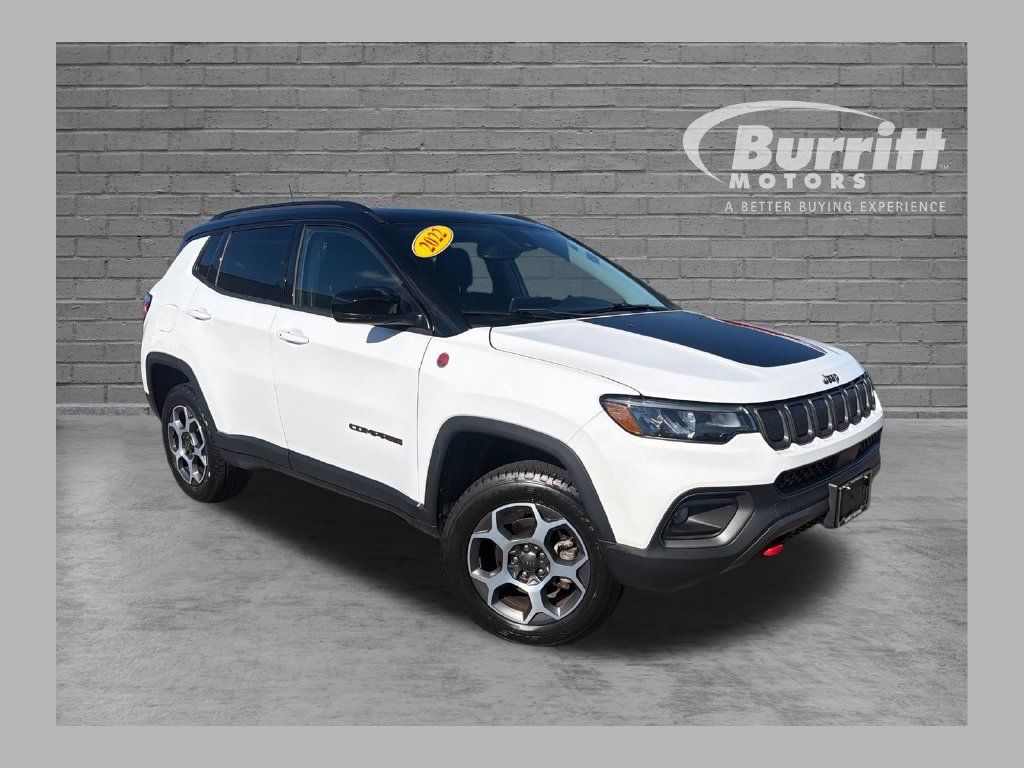 Used 2022 Jeep Compass Trailhawk w/ Sun and Sound Group AWD/4WD 360° Tour