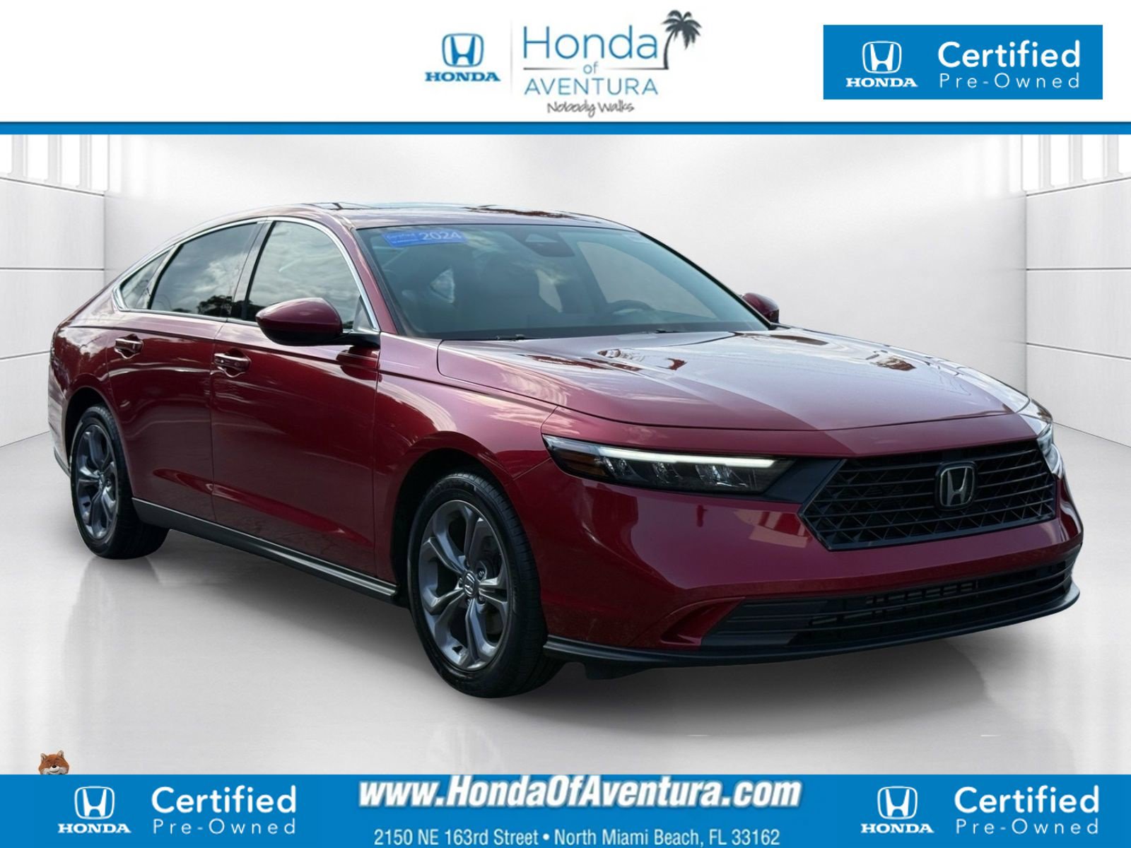 Certified 2024 Honda Accord EX image 1