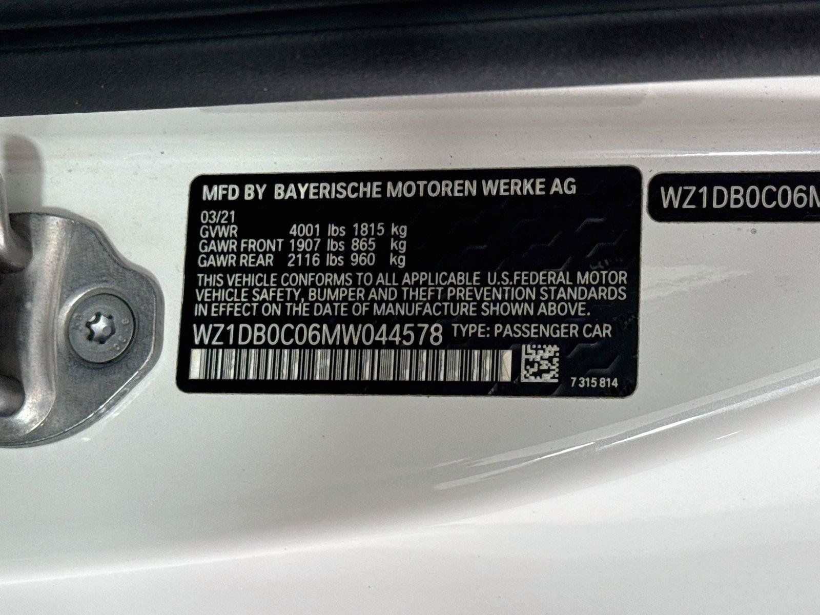 Used 2021 Toyota Supra Premium w/ Driver Assist Package RWD image 21