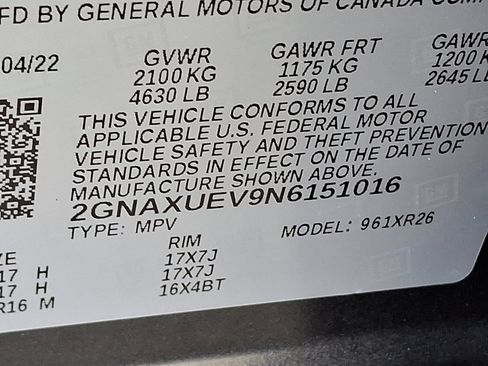 Certified 2022 Chevrolet Equinox LT image 26