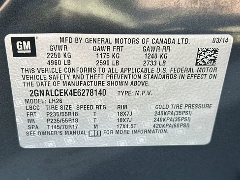 Used 2014 Chevrolet Equinox LT image 28