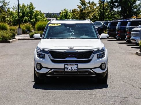 Used 2021 Kia Seltos SX w/ SX Sunroof Package AWD/4WD image 7