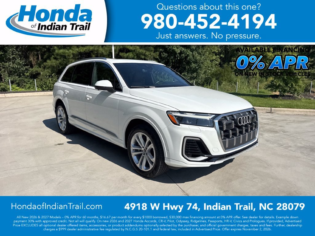 Used 2025 Audi Q7 3.0T Premium Plus AWD/4WD 360° Tour