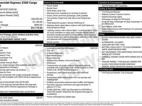 Used 2015 Chevrolet Express 2500 RWD image 22