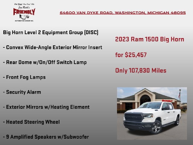 Used 2023 RAM 1500 Big Horn AWD/4WD image 20