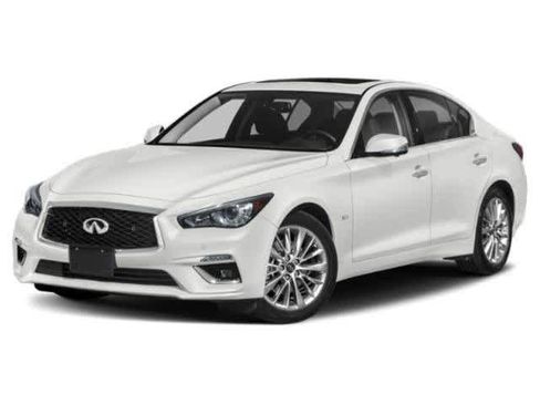 Used 2021 INFINITI Q50 Luxe w/ Seat & Sound Package AWD/4WD image 4