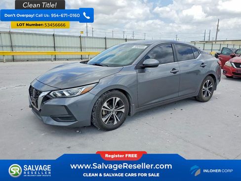 Used 2021 Nissan Sentra SV w/ Electronics Package FWD image 1