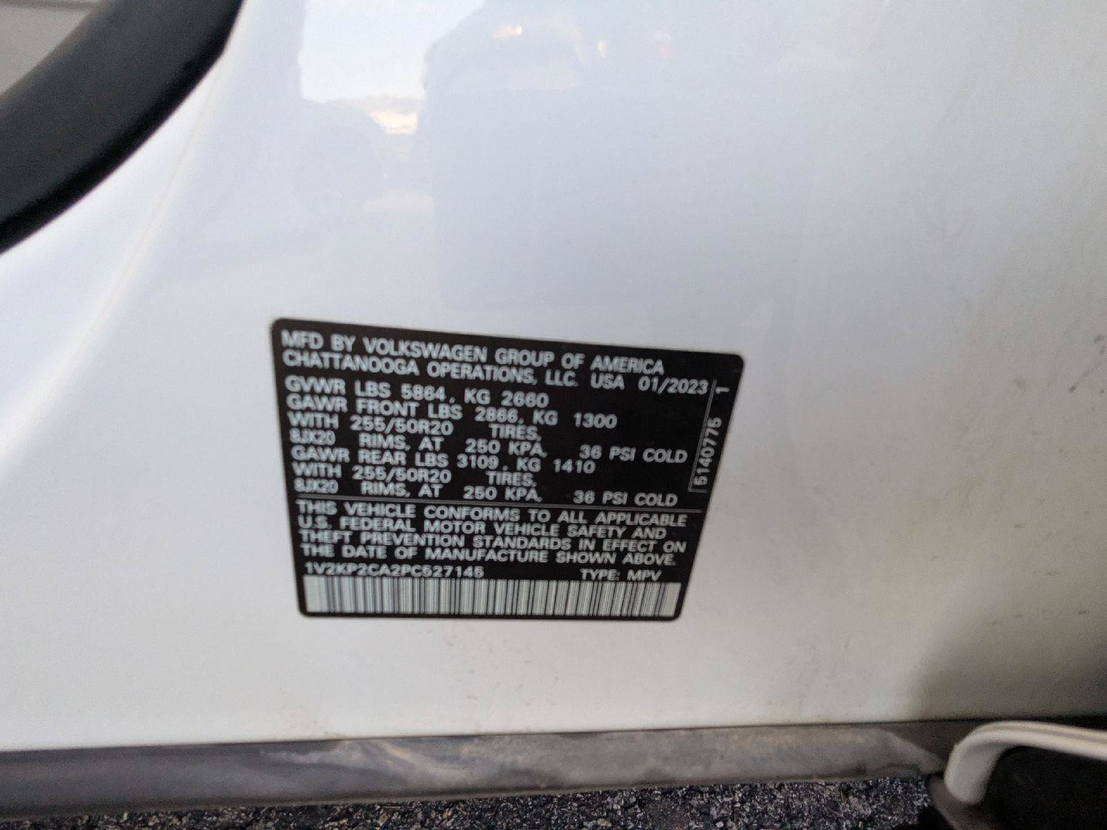 Used 2023 Volkswagen Atlas SE AWD/4WD image 32
