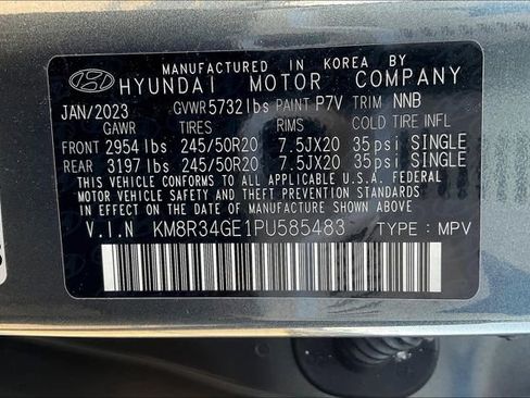 Used 2023 Hyundai Palisade XRT w/ Cargo Package image 6