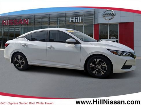 Certified 2022 Nissan Sentra SV w/ Trunk Package FWD image 1