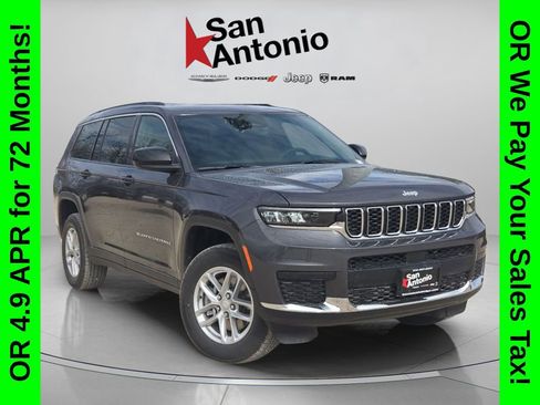 New 2025 Jeep Grand Cherokee L Laredo w/ Luxury Tech Group I RWD image 1