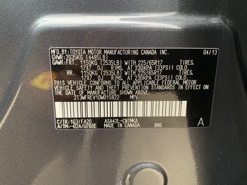 Used 2013 Toyota RAV4 XLE FWD image 36