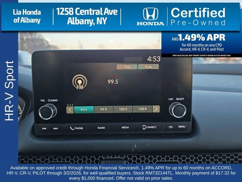 Certified 2024 Honda HR-V Sport image 15