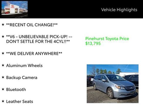 Used 2016 Honda Odyssey EX-L image 19