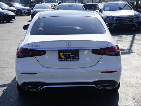Used 2022 Mercedes-Benz E 350 Sedan w/ AMG Line Exterior image 9