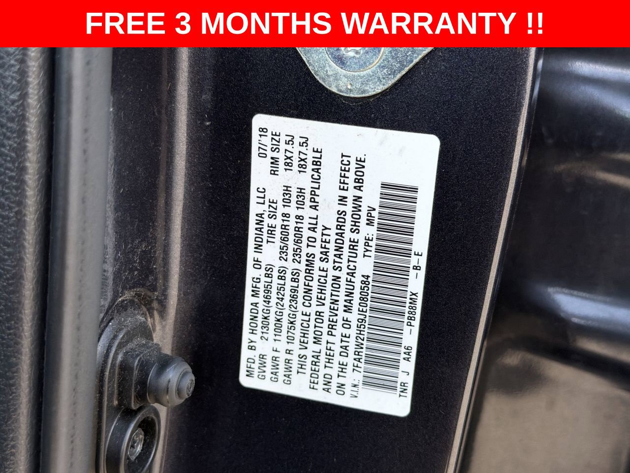 Used 2018 Honda CR-V EX image 24