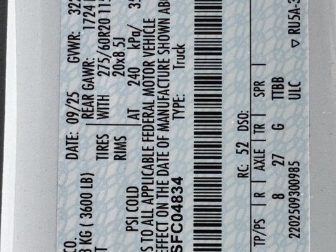 New 2025 Ford F150 Lariat w/ Equipment Group 502A High image 13