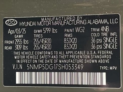 Used 2025 Hyundai Santa Fe Calligraphy AWD/4WD image 36