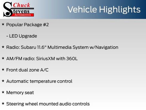 Used 2025 Subaru Outback Touring XT w/ Popular Package #2 AWD/4WD image 6