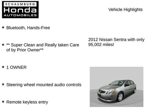 Used 2012 Nissan Sentra 2.0 S FWD image 7