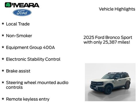 Used 2025 Ford Bronco Sport Badlands AWD/4WD image 7